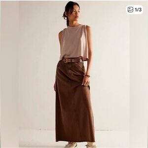 NWOT- We The Free Come As You Are Maxi Skirt